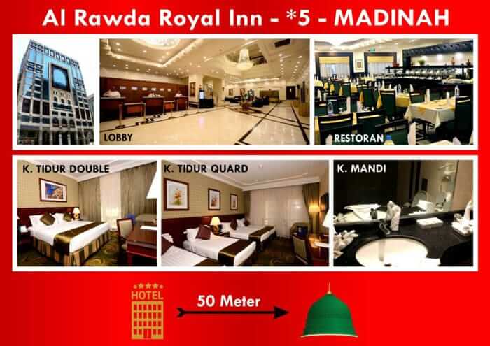 hotel haji rahmah paket uhud madinah