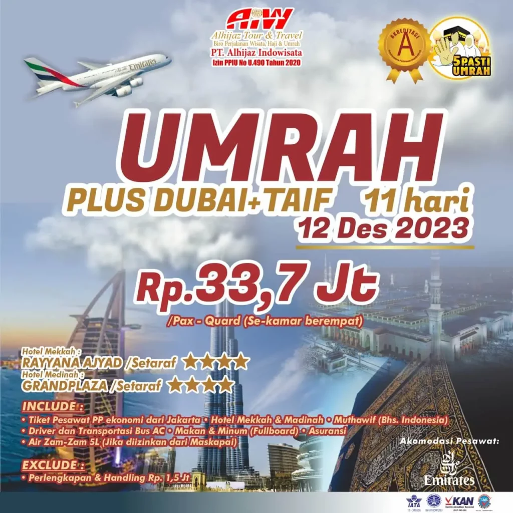 umroh plus dubai