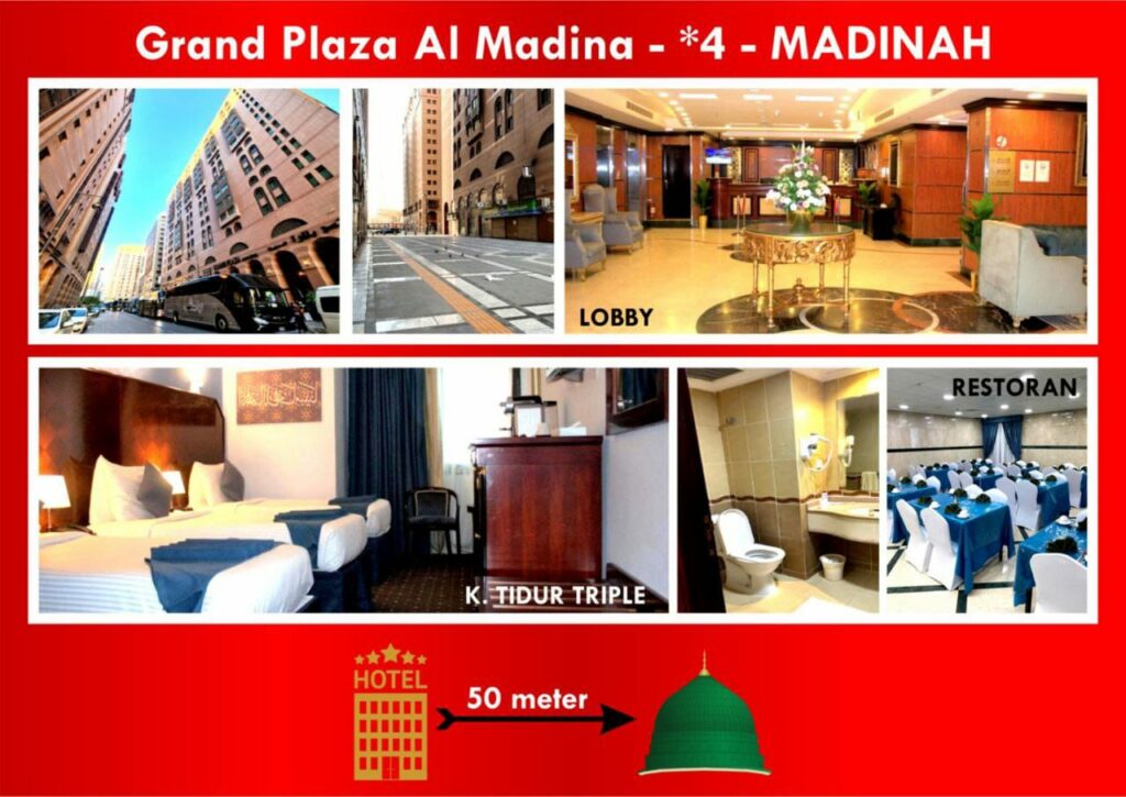 hotel haji plus paket uhud madinah